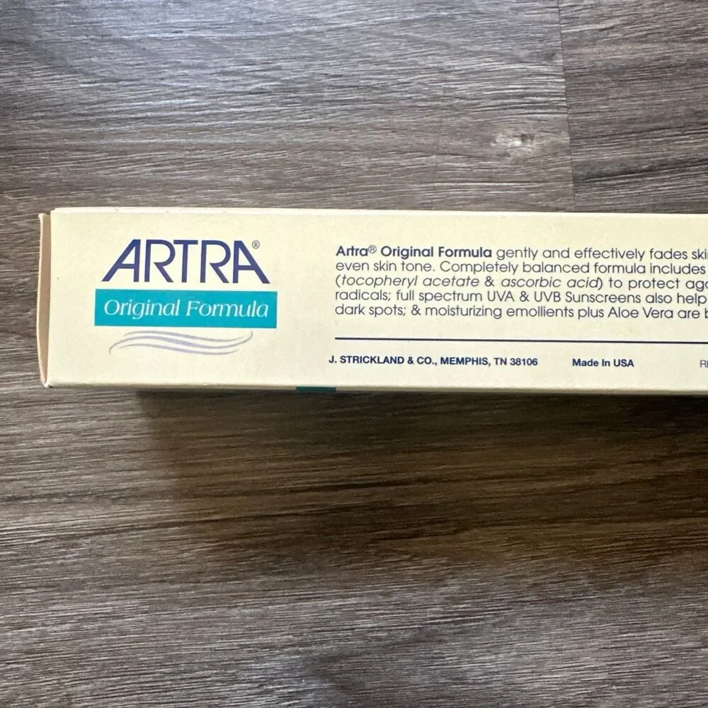 Artra Original Formula Skin Tone Cream NORMAL Skin UVA UVB Aloe Vera 2 oz NEW